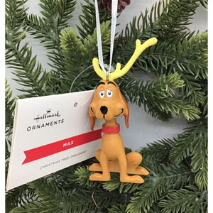 Official Dr Seuss Grinch Dog Max Christmas Tree Ornament